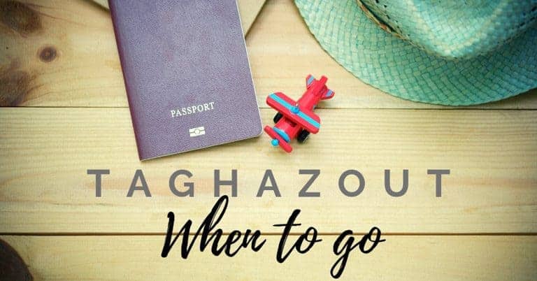 Taghazout Weather when to go